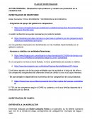 Plan de investigacion: Campesinos que producen y venden sus productos en la ciudad de Cali