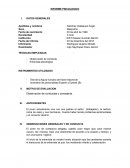 Informe psicológico . Observación de conductas y consejería