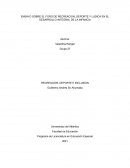 Ensayo sobre el foro de recreacion, deporte y ludica en el desarrollo integral de la infancia