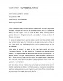 Reseña critica – Volar sobre el pantano