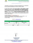 Mantenimiento de trampas de grasa y recoleccion de aceite