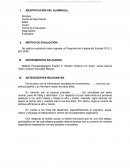 Informe psicopedagogico. Análisis de los resultados