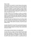 ¿Cómo influyen las redes sociales en los adolescentes?