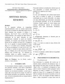 Sistema masa - resorte