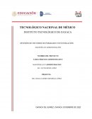 Investigacion proceso administrativo