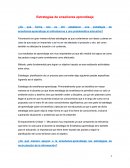 Estrategias de enseñanza aprendizaje