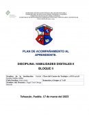 Planeación de habilidades digitales