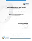 Políticas internacionales de la educación