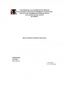 Relaciones internacionales. Mercado Común del Sur (Mercosur)