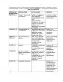 Cronograma de actividades centro docente rural mixto el cidral año lectivo 2021