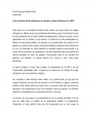 ¿Era necesaria tanta maldad por los simples Juegos Olímpicos de 1968?