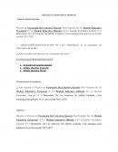 Proceso de operación de variables