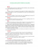 Vocabulario Santo Tomás de Aquino