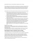 Oportunidades de mejora en el medio ambiente y seguridad y salud en el trabajo