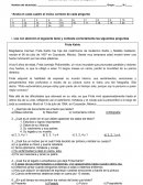 Examen del 2o. Trimestre de Español II s/r