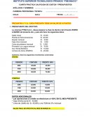 Cuarta práctica calificada de costos y presupuestos