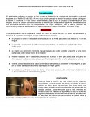 Elaboracion de baqueta seccionada para fx-05 cal. 5.56 mm