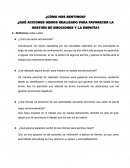 ¿Qué acciones hemos realizado para favorecer la gestión de emociones y la empatía?