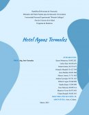 Hotel & Spa Aguas Termales; ubicado en San Juan de los Morros