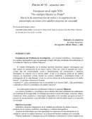 Carmen Amico (2009). Envejecer en el Siglo XXI