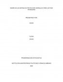 Diseño de un sistema de protección hidráulico para un pozo petrolero