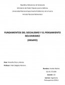 Fundamentos del socialismo y el pensamiento bolivariano (ensayo)