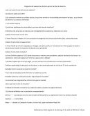 Preguntas del examen de admisión para la facultad de derecho