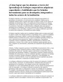 Factores que influyen en el bajo rendimiento escolar de los alumnos de 1er año