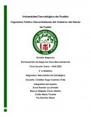Desarrollo de Negocios Área Mercadotecnia. Lienzo de negocios CANVAS