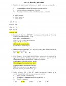 Ejercicios de quimica de alto nivel