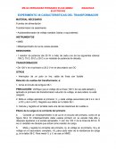 Experimento 36 caracteristicas del transformador