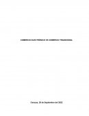 Comercio Electronico VS Comercio Tradicional