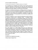 Los derechos de protección y el debido proceso en el Ecuador