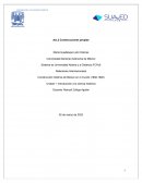 Relaciones Internacionales Construcción histórica de México en el mundo (1808-1946)