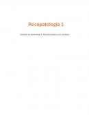 Actividad de Aprendizaje 3. Naturalizándonos con una fobia