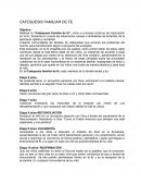 Catequesis familiar de fe