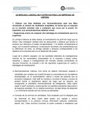 Un mercado laboral muy estrecho para las empresas de limpieza