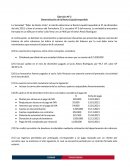 Determinación de la Renta Líquida Imponible