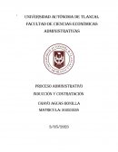 Inducción y contratación