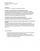 Actividad #1 La presentación de nuestro perfil del proyecto (PFI)