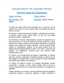 Informe Etapa de Diagnóstico 4to Grado