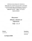 Resumen de los capítulos 1 al 3 de "Dibujo y Diseño en Ingeniería"