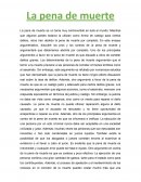 Pena de muerte