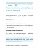 Descripción de un caso (real o ficticio) de un niño que tenga dislexia