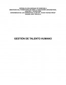 Gestión de talento humano