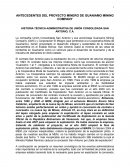 Historia técnica-administrativa de Unión Consolidada San antonio, C.A