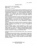 Resumen clínico: cefalea, fiebre de 38C, dolor de garganta