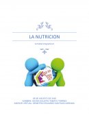 La nutrición