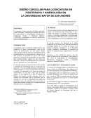 Diseño curicular para licenciatura en fisioterapia y kinesiología en la universidad mayor de San Andrés