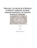 La historia de la Medicina en México